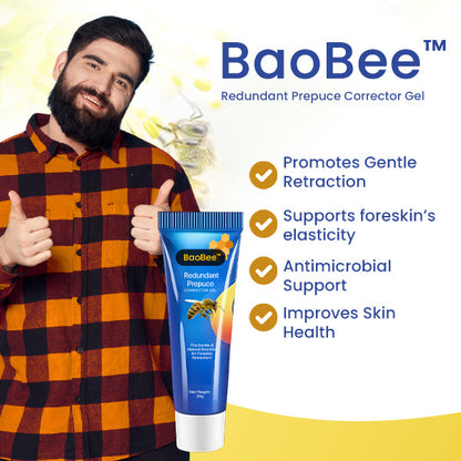 BaoBee™ Redundant Prepuce Corrector Gel - Trusted by Medical Experts! 👩‍⚕️