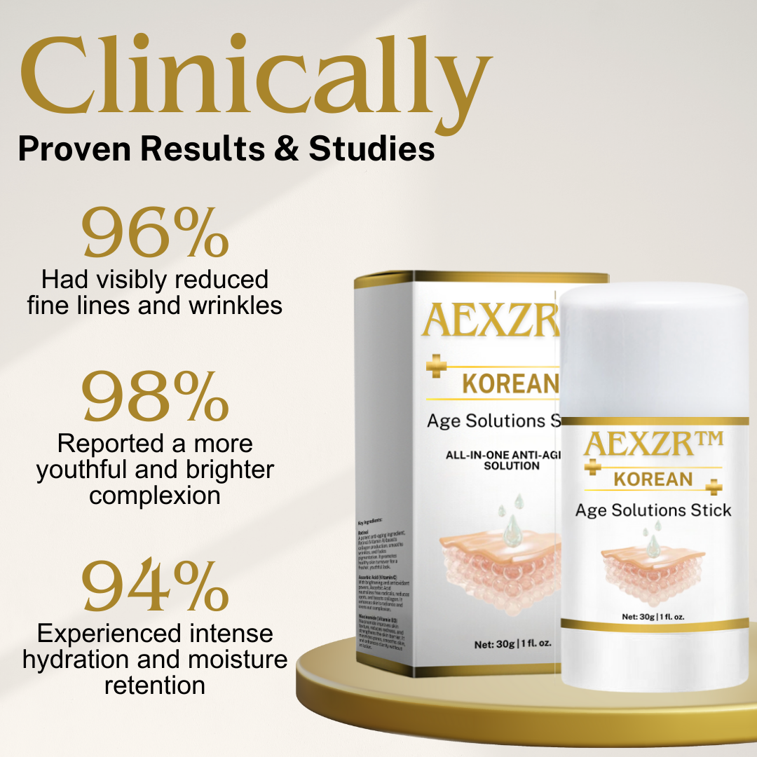 AEXZR™ Korean Age Solutions Stick - 👩‍⚕️ Recommended by Renowned Korean Dermatologist!