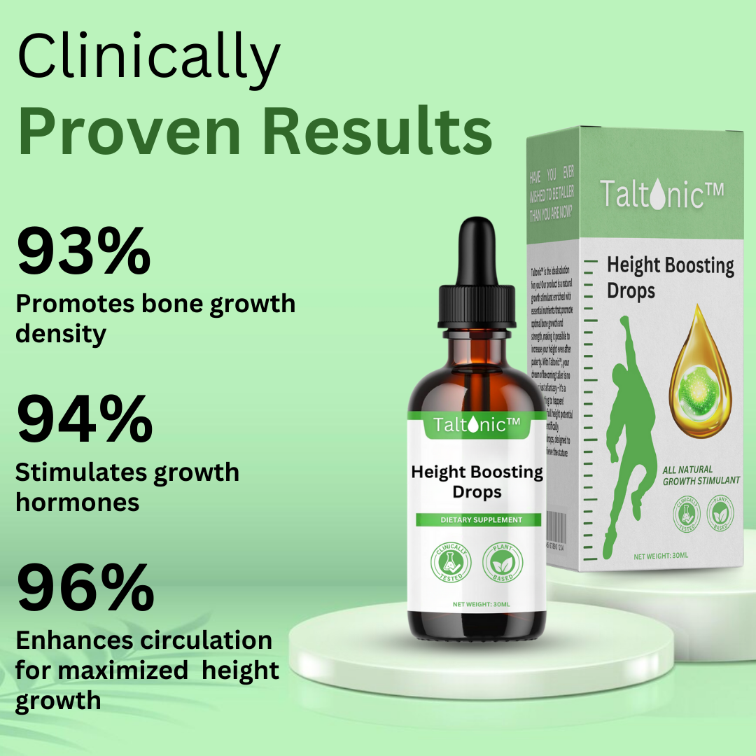 Taltonic™ Height Boosting Drops - 👩‍⚕️ Recommended by Experts! 🔥 Grab Your Limited Discounts Today! 💰