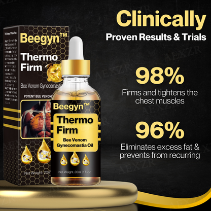 Beegyn™ ThermoFirm Bee Venom Gynecomastia Oil - Recommended by Medical Professionals!