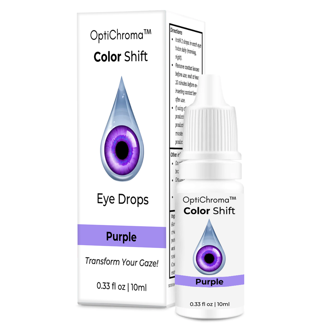 OptiChroma™ Color Shift Eye Drops - 💥 80% Limited Discounts 🎉 30-Days Money-Back Guarantee! 💰