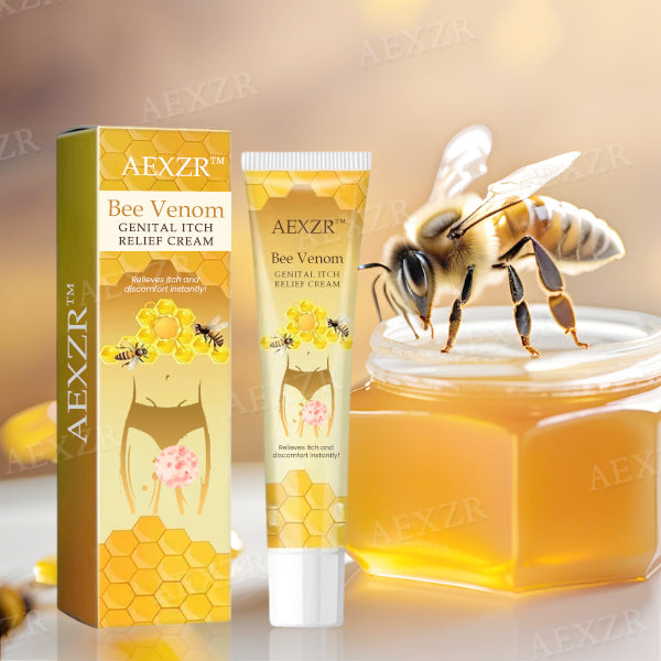 AEXZR™ Bee Venom Genital Itch Relief Cream - Recommended & Trusted By Experts!👩‍⚕️