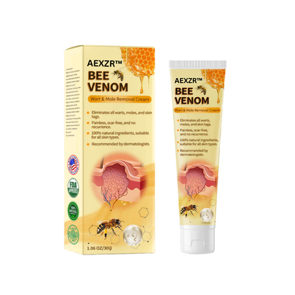 AEXZR™ Bee Venom Mole and Wart Treatment Cream - 🔥Top Dermatologist Picks! Save Big with Limited-Time Deals!💸