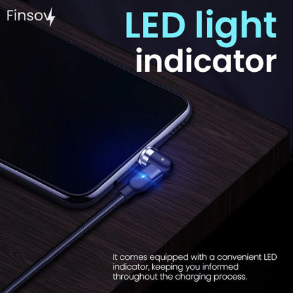 Finsov™ 3-in-1 Magnetic Rotatable Charging Cable - Gets Yours NOW!