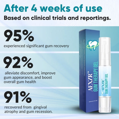 AEXZR™ Gum Therapy Gel - ✅ Proven and Tested, Recommended by Dentist! 👩‍⚕️