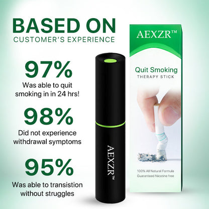 AEXZR™ Quit Smoking Therapy Stick - Trusted & Recommended By Experts! 👨‍⚕️