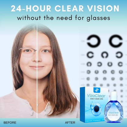 VizoClear™ Daily Liquid Lens - 👩‍⚕️ Recommended by Experts!🔥🌟 Special Offer: 80% OFF on Bestsellers!