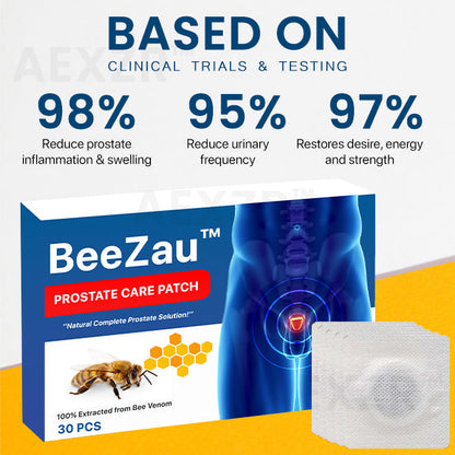 BeeZau™ Prostate Care Patch - Trusted and Recommended By Experts!