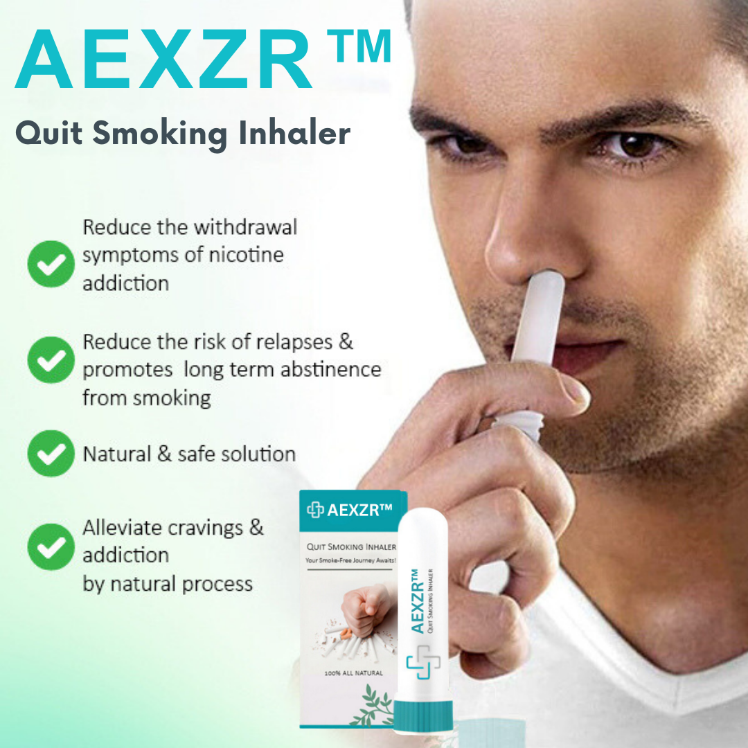 AEXZR™ Quit Smoking Inhaler - 🚭 Break Free from Smoking Today! 🫁