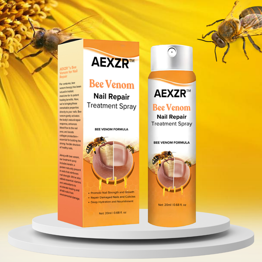 AEXZR™ Bee Venom Nail Repair Treatment Spray - Recommended by Experts! 👨‍⚕️