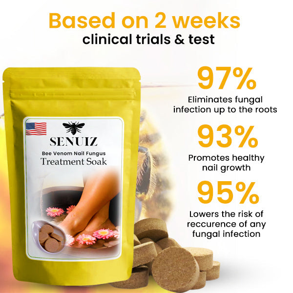 SENUIZ™ Bee Venom Nail Fungus Treatment Soak (10pcs) - 🔥Expert-Approved! Get Your Special Offers While They Last!