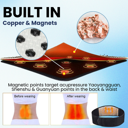 AEXZR™ Magnetic Copper Acupoint Therapy Belt - Trusted by most Professionals