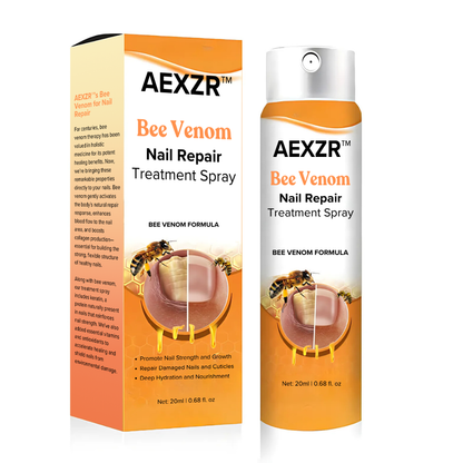 AEXZR™ Bee Venom Nail Repair Treatment Spray - Recommended by Experts! 👨‍⚕️