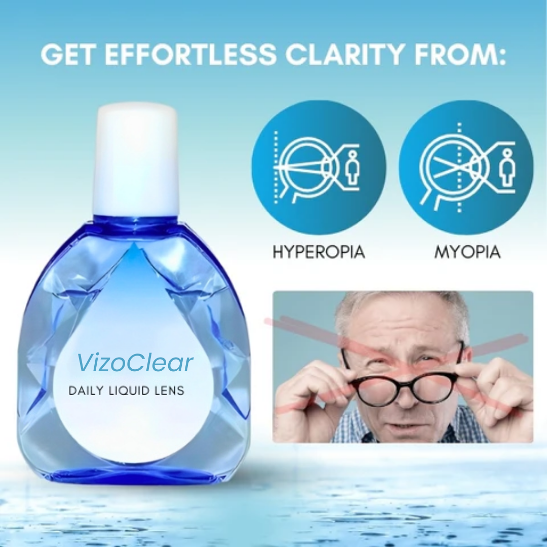 VizoClear™ Daily Liquid Lens - 👩‍⚕️ Recommended by Experts!🔥🌟 Special Offer: 80% OFF on Bestsellers!