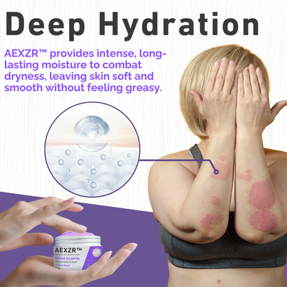 AEXZR™ Violet Eczema Treatment Cream - 👩‍⚕️ Recommended by board-certified dermatologist!