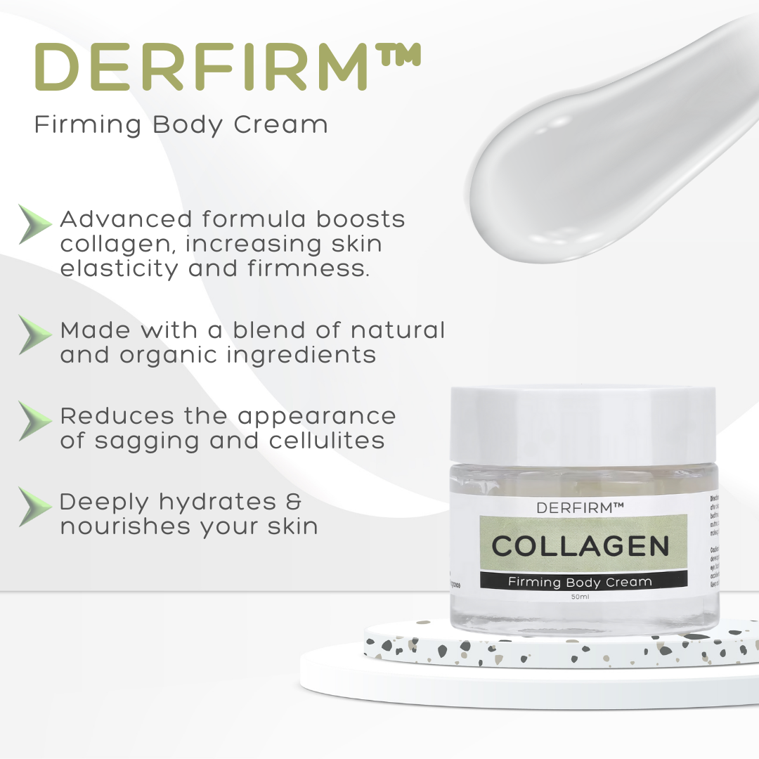 Derfirm™ Collagen Firming Body Cream - 👩‍⚕️ Recommended by Dermatologist! 🔥 Grab Your Limited Discounts Today! 💰