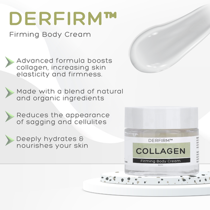 Derfirm™ Collagen Firming Body Cream - 👩‍⚕️ Recommended by Dermatologist! 🔥 Grab Your Limited Discounts Today! 💰