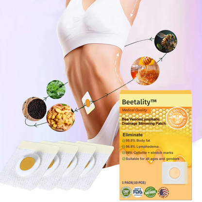 Beetality™ Bee Venom Lymphatic Drainage Slimming Patch - 💰Get up to 80% off while stocks last!🛍️