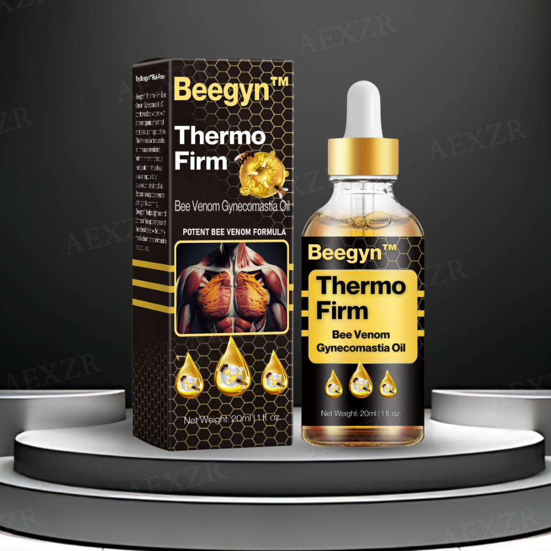 Beegyn™ ThermoFirm Bee Venom Gynecomastia Oil - Recommended by Medical Professionals!