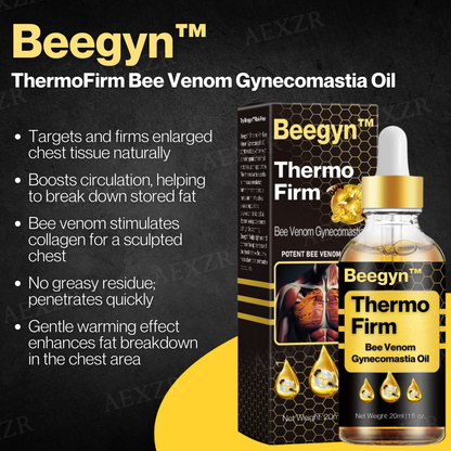 Beegyn™ ThermoFirm Bee Venom Gynecomastia Oil - Recommended by Medical Professionals!