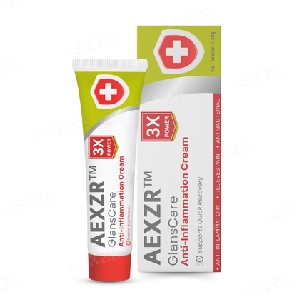 AEXZR™ GlansCare Anti-Inflammation Cream - Recommended by Renowned Urologist!