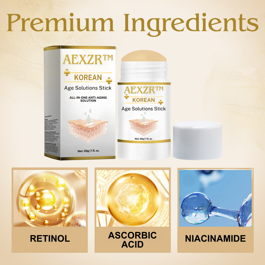 AEXZR™ Korean Age Solutions Stick - 👩‍⚕️ Recommended by Renowned Korean Dermatologist!