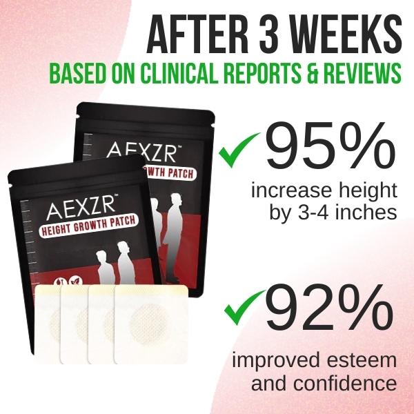 AEXZR™ Height Growth Patch - 👨‍⚕️ Supported by Medical Research!