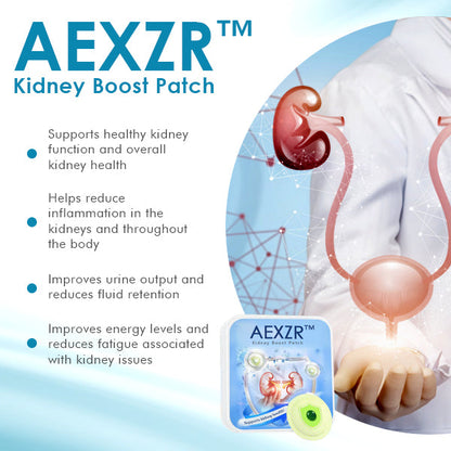 AEXZR™ Kidney Boost Patch - 🌟 Back up by Science and Recommended by Experts 👩‍⚕️