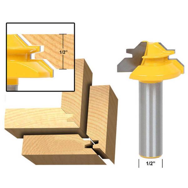 45-Degree Miter Router Bit